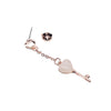 Simulated Moonstone Earrings.