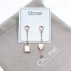 Simulated Moonstone Earrings.