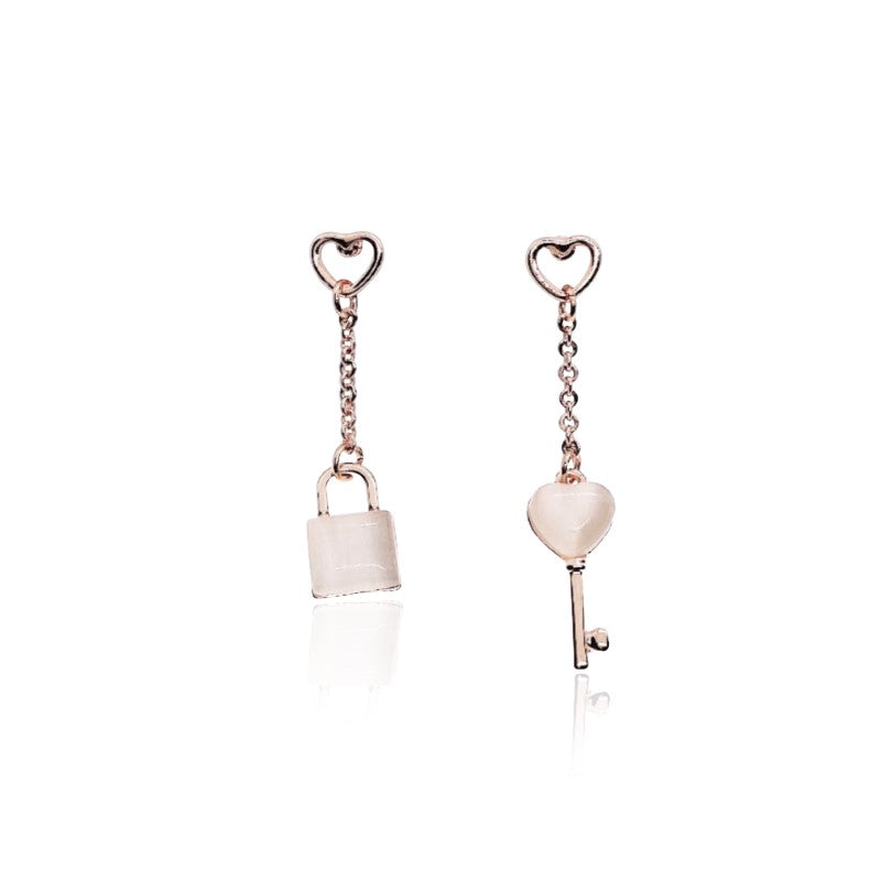 Simulated Moonstone Earrings.