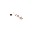 Star Cubic Zirconia Stud Earrings - CHOMEL