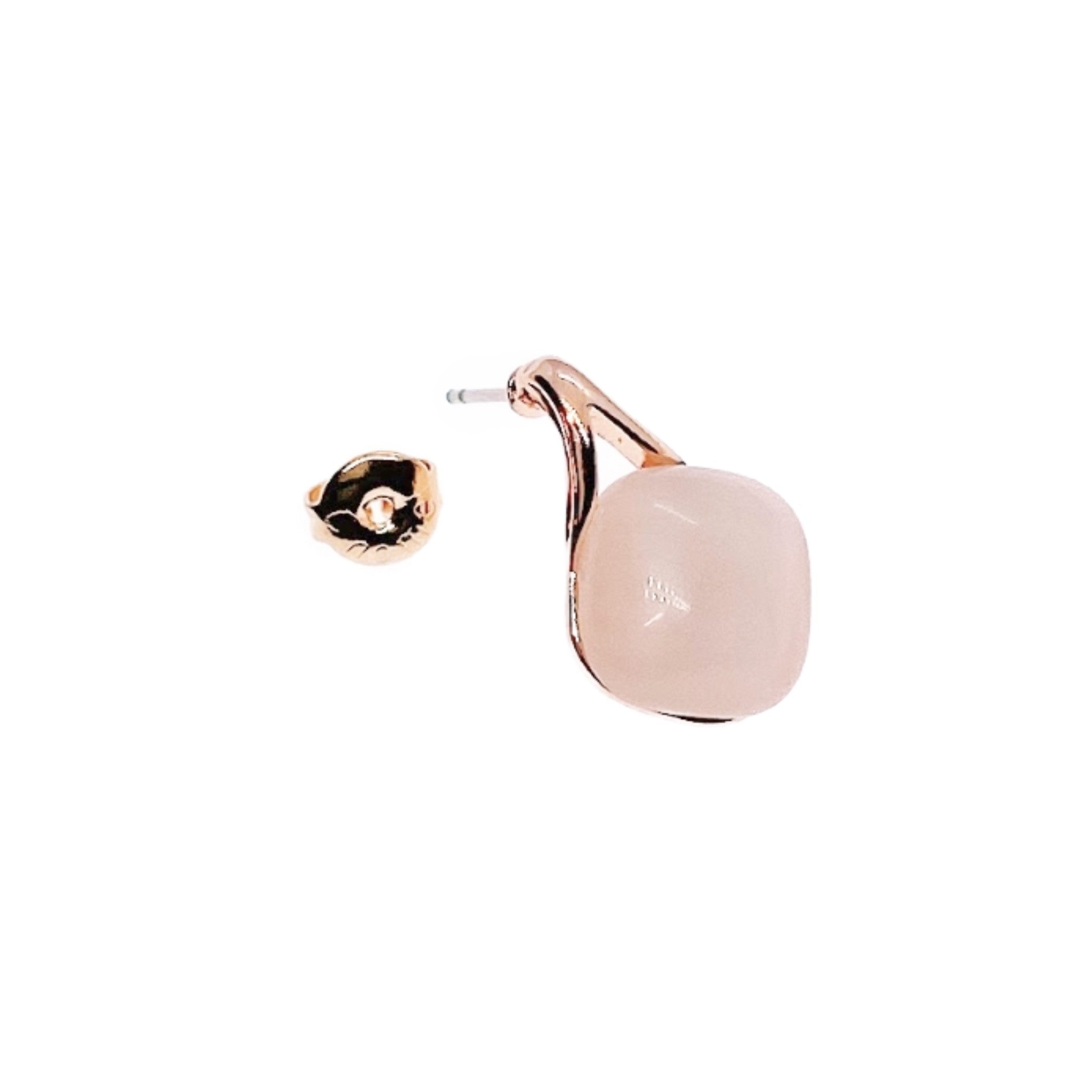 Simulated Moonstone Earrings.