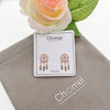 Dreamcatcher Cubic Zirconia Earrings - CHOMEL