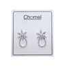 Flower Cubic Zirconia  Earrings.