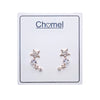 Star Cubic Zirconia Earrings.