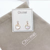 Mermaid Tail Mother of Pearl Earrings.