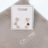 Star Cubic Zirconia Earrings.