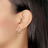 Butterfly Cubic Zirconia Earrings.