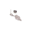 Leaf Cubic Zirconia Earrings.