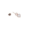 Heart Mother of Pearl Earrings - CHOMEL