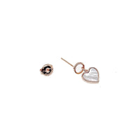 Heart Mother of Pearl Earrings - CHOMEL