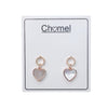 Heart Mother of Pearl Earrings.
