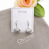 Shell Cubic Zirconia Earrings - CHOMEL