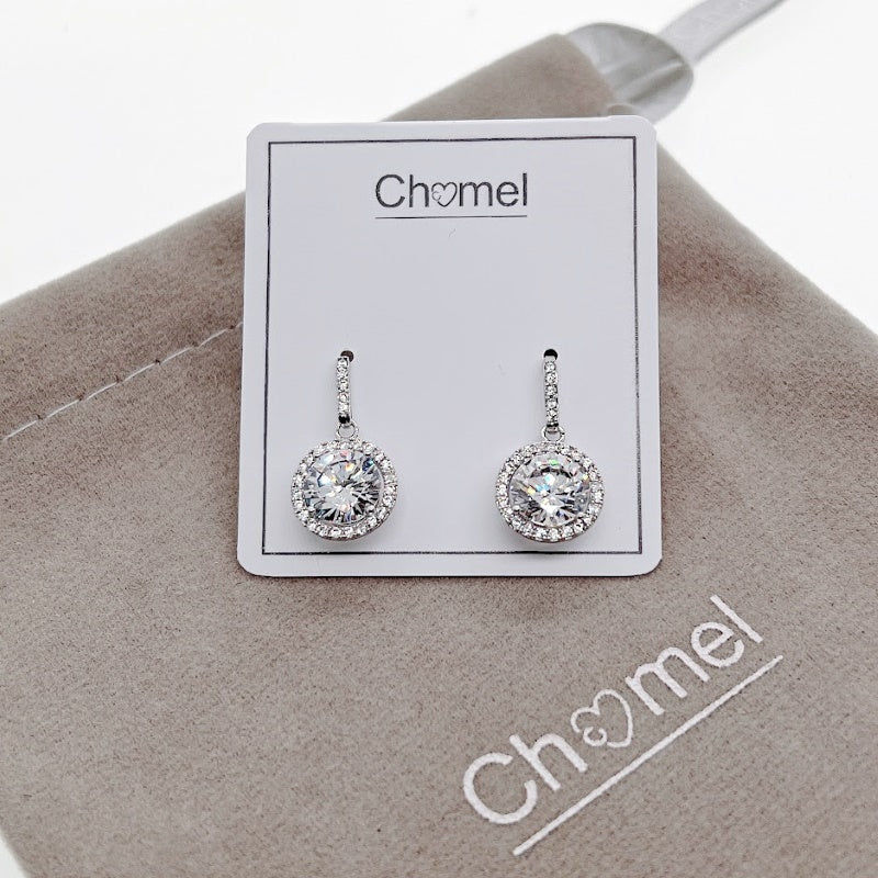 Cubic Zirconia Earrings - CHOMEL