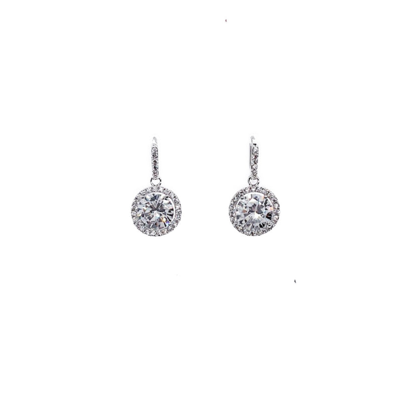 Cubic Zirconia Earrings - CHOMEL