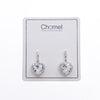 Heart Cubic Zirconia Earrings - CHOMEL