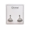 Shell Cubic Zirconia Earring.