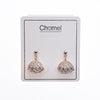 Shell Cubic Zirconia Earring.