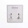 Butterfly Cubic Zirconia Earrings - CHOMEL