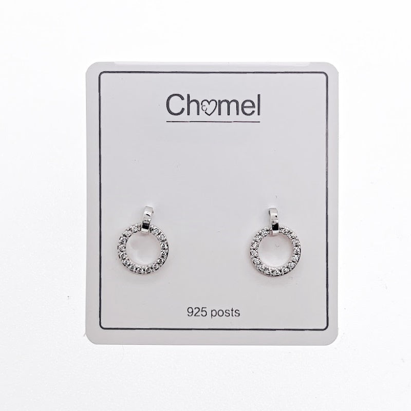 Cubic Zirconia Earrings - CHOMEL