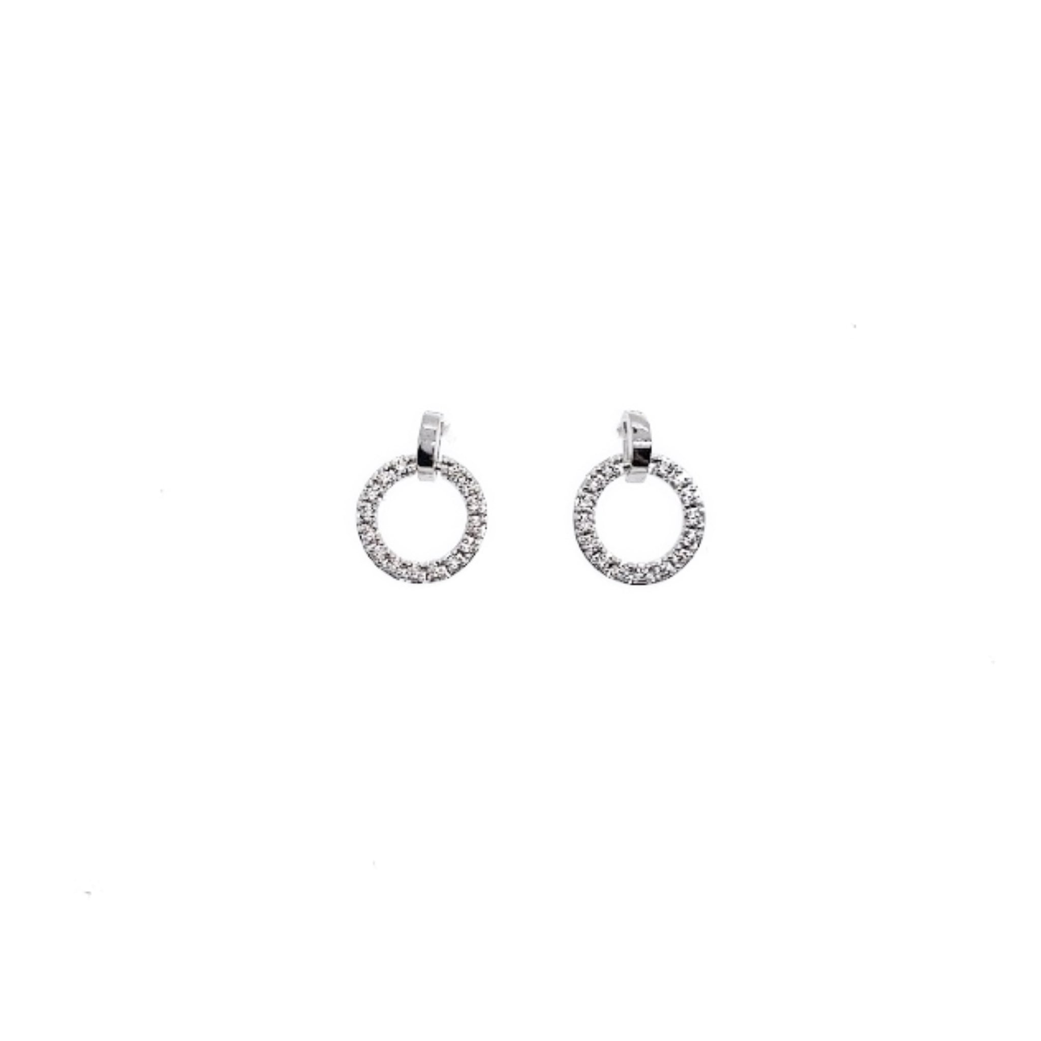 Cubic Zirconia Earrings - CHOMEL