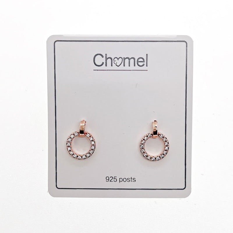 Cubic Zirconia Earrings - CHOMEL