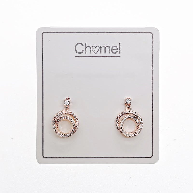 Cubic Zirconia Earrings - CHOMEL