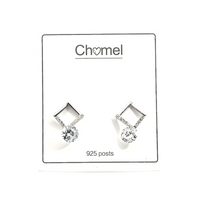 Cubic Zirconia Earrings - CHOMEL