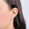 Heart Cubic Zirconia Earring.
