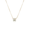 CHOMEL Cubic Zirconia Tunnel Rosegold Necklace