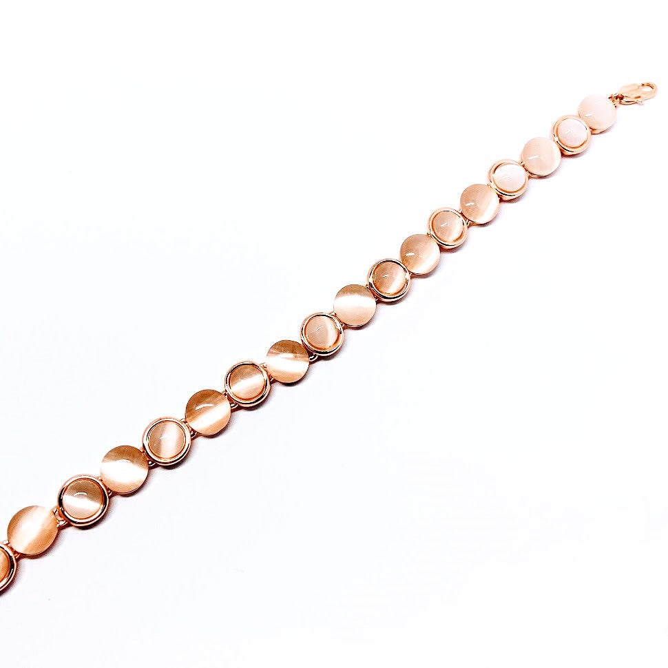 Simulated Moonstone Bracelet.