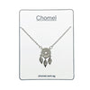 Dream Catcher Cubic Zirconia Necklace.