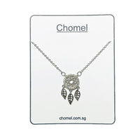 Dream Catcher Cubic Zirconia Necklace.