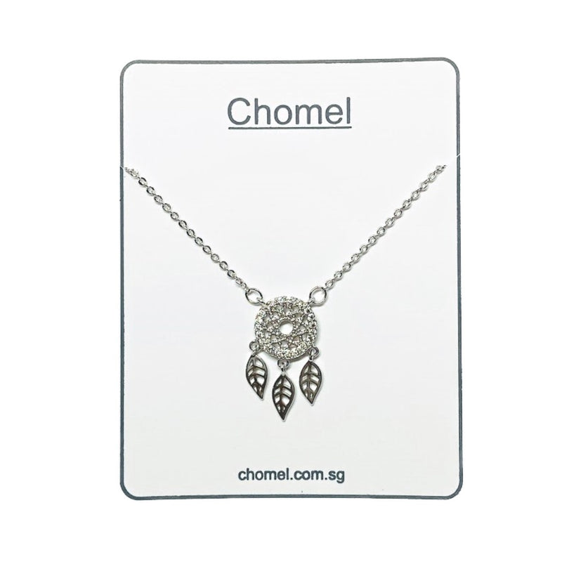 Dream Catcher Cubic Zirconia Necklace.