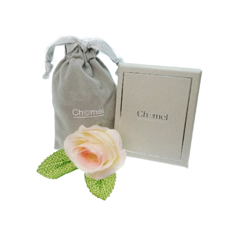 Interlocking  Cubic Zirconia Necklace - CHOMEL