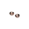 Heart 6mm Cubic Zirconia Solitaire Earring.