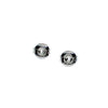 6mm Cubic Zirconia Solitaire Earrings.