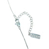Solitaire Cubic Zirconia Necklace.