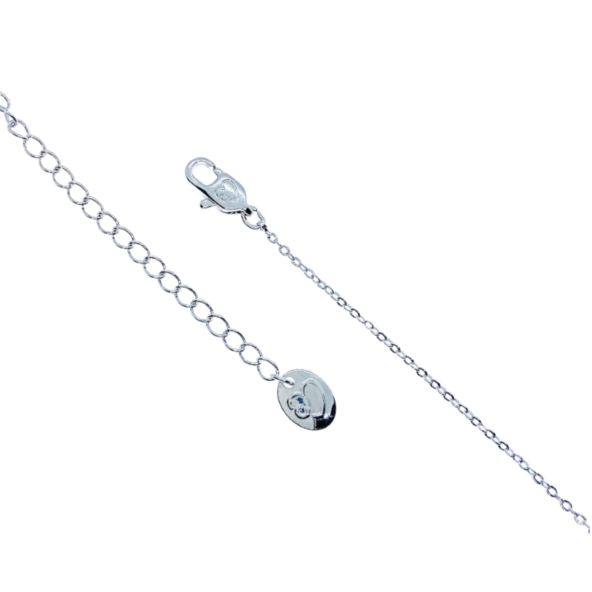 Heart & Ring Cubic Zirconia Bracelet.