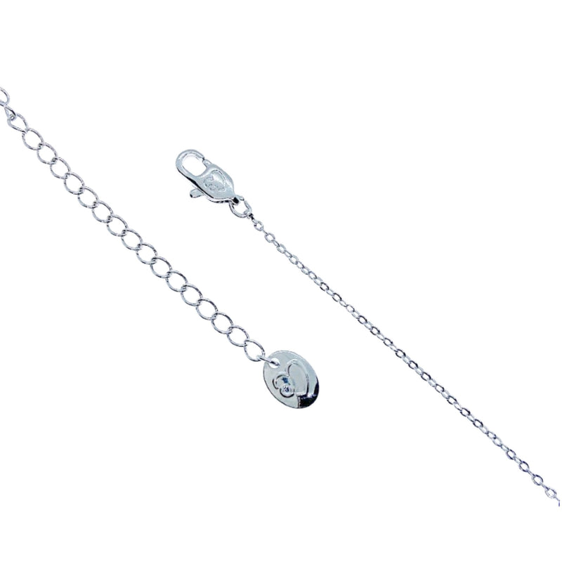 Heart & Ring Cubic Zirconia Bracelet.