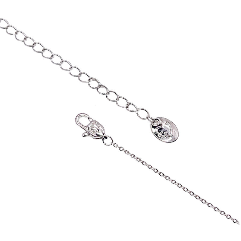 Ribbon Cubic Zirconia Necklace - CHOMEL