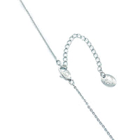 Interlocking Heart & Ring Necklace.