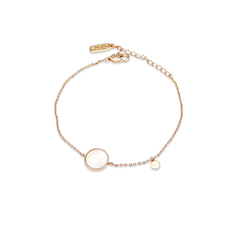 Round Mother of Pearl Bracelet.
