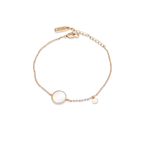 Round Mother of Pearl Bracelet.