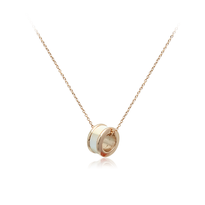 Tunnel Mother of Pearl Necklace.