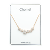 Flower Cubic Zirconia Necklace.