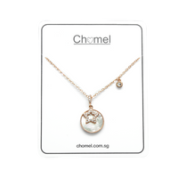 Star Mother of Pearl Necklace.
