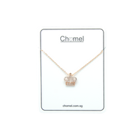 Crown Cubic Zirconia Necklace.