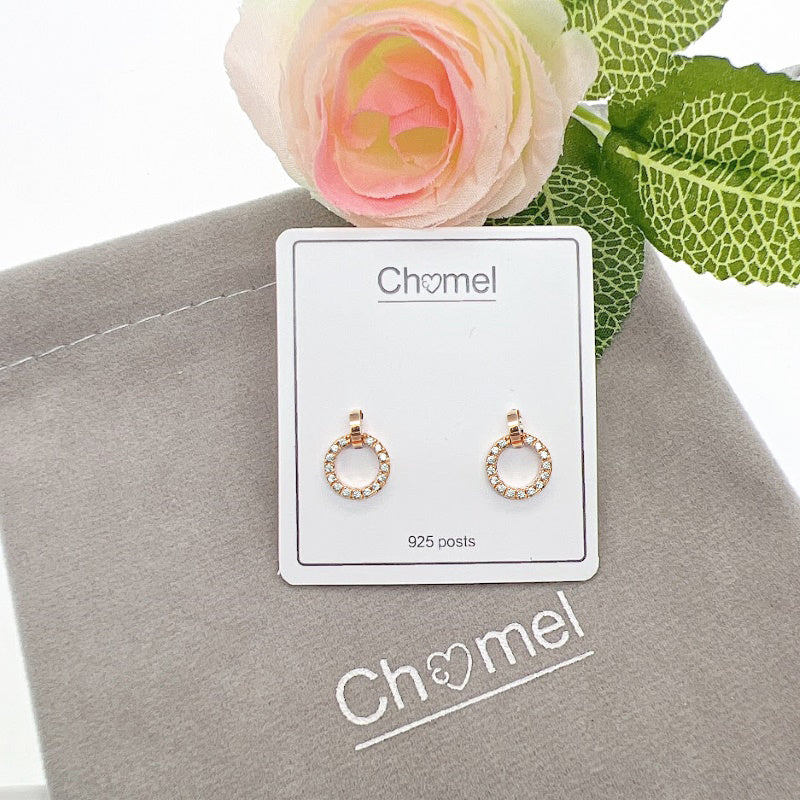 Cubic Zirconia Earrings - CHOMEL