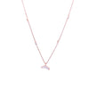 Mermaid Tail Cubic Zirconia Necklace