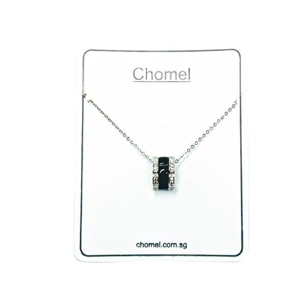 Tunnel Cubic Zirconia Necklace.